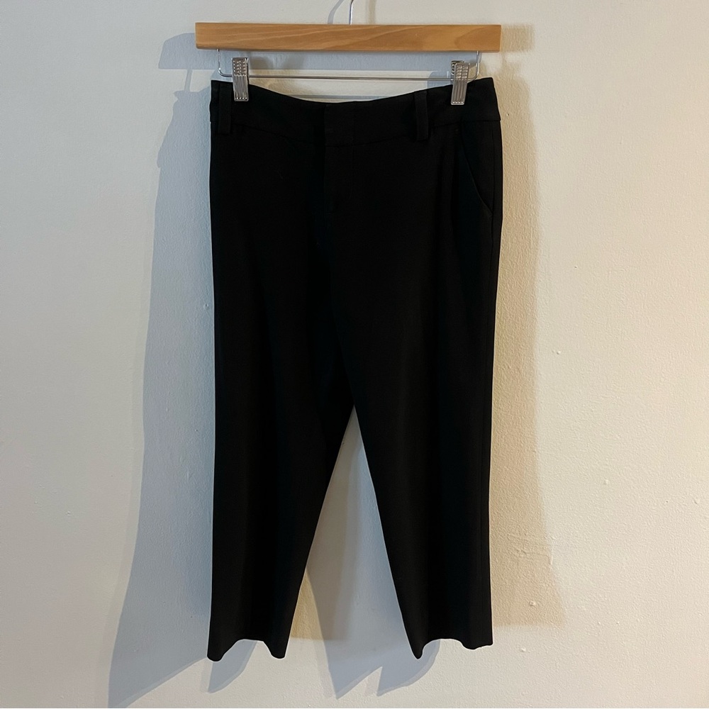 Alice + Olivia Employed Black Trousers